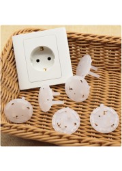 9pcs Bear EU Electrical Power Socket Outlet Child Kids Child Safety Guard Protection Kids Sockets Cover Sockets Protector Cover