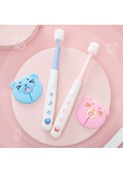 Children's Training Toothbrush Teeth Cleaner Soft Cartoon Toothbrush For Kids Oral Care Teeth Cleaning Tool 1-6 Years