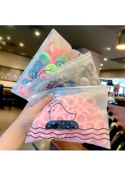 50pcs/set Kids Girls Candy Colorful Nylon Small Elastic Hair Bands Children Ponytail Holder Scrunchie for Headband Hair Accessories