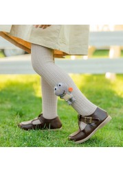 Spring Autumn Kids Baby Girls Frog Stockings Cute 3D Cartoon Frog Fashion Socks Tights Pantyhose for Children Girls 2-6y