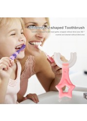 360 Degree U Shape Baby Toothbrush Baby Toothbrush Silicone Toothbrush Toddler Toddler Cleaning Oral Care