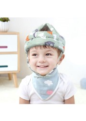 Baby Cotton Safety Helmet Head Cover Security Anti-collision Protective Protective Helmet for Babies Baby Gifts