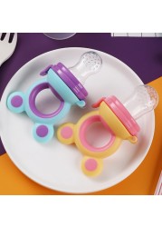 Baby Feeding Pacifiers Feeder Cartoon Kids Fruit Food Feeder Nipples Safe Feeding Nipple Supplies Nipple