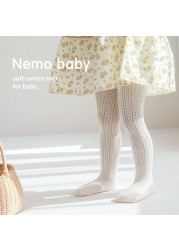 Summer 2022 Girls Pantyhose Baby Net Socks Newborn Stocking Clothes White Fishnet Pants Baby Goods