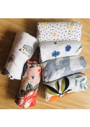 70% Bamboo + 30% Cotton Muslin Swaddling Wrap Burpy Towel Scarf Bibs Muslin Baby Blankets Newborn Diaper Pielucha 60*60cm