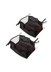 Black Yoya Stroller Basket Newborn Baby Stroller Hanging Basket Pram Bottom Organizer Bag Baby Accessories