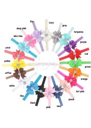 10pcs Newborn Baby Girl Headband Infant Baby Bow Hair Band Girls Accessories #H055#