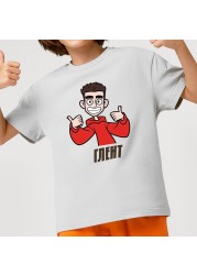 Children 100% Cotton T-shirt Merch A4 GLENT Print Family Clothing Outfits Boy and Girls Fashion Tops