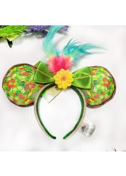 2022 MMMA Ears Headband Encanto Disney Cartoon Hairband For Kids and Adults Enchanted Tiki Room Headset