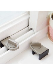 Locks on windows adjustable latch security door mobile window insurance lock anti-theft lock window stoppers