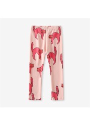 Newborn Baby Leggings Cartoon Animal Pattern Leggings 100% Cotton Soft Boys Girls Autumn Winter Set