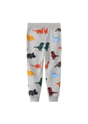 Sailroad 2-7 years 2022 New Spring Dinosaurs pants for boy kids boys pants pants casual sweatertrousers warm sports pants