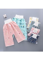 Baby Diaper Skirt Infant Training Pants Cloth Diaper Kids Nappy Pants Skirt Leakproof Crib Potty Training Pants