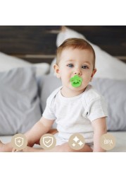 Baby Soft Silicone Pacifier Teether Soother Doll Nipple Newborn Infant Nursing Chew Oral Care Toys