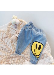 Mihkalev Kids 2021 Spring Clothes Sets Toddler Boy Jeans Clothing Sets Denim Jacket and Pants Girls Outfits Set Children Sport Suit