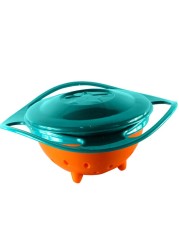 360 Innovative Baby Dinnerware No Spill Anti-Rotation Baby Dinnerware Training Bowls Feeding Learning Bowls