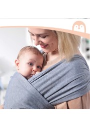 Baby Sling Loop Comfortable Carrier Wrap Summer Cotton Cross Simple Adjustable X-Shape Front Hold Type Baby Care GearBackpack