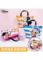 Disney Mickey Portable Lunch Bag Lunch Bag Large Capacity Lunch Storage Bag Insulation Bag