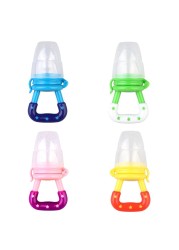 3 in 1 Baby Nipple Fresh Food Fruit Milk Feeding Bottles Nibbles Learn Feeding Drinking Water Straw Handle Teething Pacifier