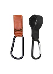 1/2pcs PU Leather Baby Stroller Hook Bag Stroller Rotate 360 ​​Degree Rotate Pram Organizer Stroller Hook Accessories