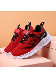 Summer Fashion Children's Outdoor Sneakers Boys Running Walking Shoes Breathable Soft Sole Casual Light Sneakers Shoes