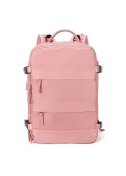 15.6 inch Laptop Backpack for Teenage Girls with USB Port Independent Shoe Bag Travel Business Outdoor Backpack