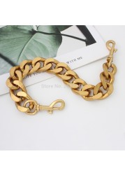 25mm aluminum chain lightweight design super fire mini coin purse chain thick belt crossbody bag underarm accessories