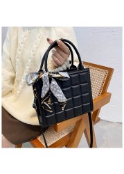 Single Strap Women Handbags Fashion Bags Ladies PU Leather Shoulder Handbag Soft Solid Color Crossbody Bag Casual Ladies Tote