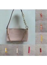 Pearl Bag Chain Strap Extender Bag Hanging Chain Pearl Chain for Decoration Girls Bag Accessories Handbag Chain Shoulder Bag Chain