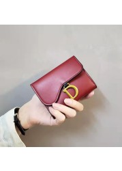 2021 new designer famous brand D style ladies wallet leather card bag all-match temperament women handbag