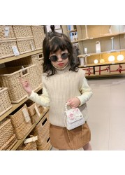 Korean Style Mini Handbags For Women Cute Bow Princess Tote Bag For Toddler Girls Party Shoulder Bag Gift