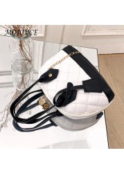 Women Shoulder Bags Female Retro Crossbody Bag Women Diamond Lattice Trending Small Capacity Handbag Bucket for Travel