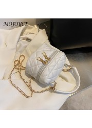 الإناث الماس شعرية سلسلة حقيبة ساعي عارضة بولي Leather حقائب جلدية Crossbody حقائب تسوق صغيرة للنساء هدايا