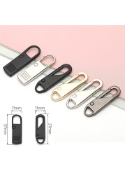 5 pcs universal zipper puller clothes zip fastener removable zipper slider Чемоданов М Аксесуары Для Сумок Фурнитура Для Сумки