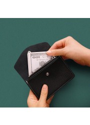 Card Holder Money Bag Multi Card Slot Business Card Holder Small Leather Card Case Card Holder Coin Purse