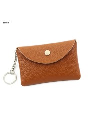 X7YA Women Girl PU Leather Purse Casual Wallet Coin Money Credit Card Key Holder Cash Bag