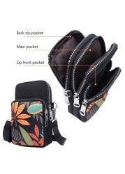 Women Girls Crossbody Phone Bags Wallet Mobile Phone Purse Small Shoulder Bag Wristlet Travel Bags Passport Neck Pouch Bag