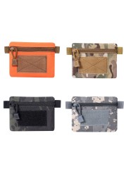 Nylon Outdoor EDC Mall Pouch Multifunctional Waterproof Mini Portable Travel EDC Tool Wallet Pocket Zipper Waist Bag