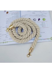 1PC Cotton Rope Narrow Shoulder Strap 120cm Crossbod Bag Solid Soft Twisted Rope Strap Hand Purse Replacement Bag