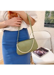 Fashion Women Zipper Crescent Shoulder Bags Casual Zipper Messenger Bag for Ladies Outdoor Shopping