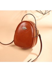 حقائب صغيرة عتيقة للنساء 2020 Pu حقيبة الجراب الجلدية امرأة رسول السيدات الكتف Crossbody الفاخرة مصمم Bolsos Mujer AB03