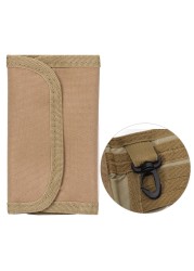 Unisex Lightweight Small Outdoor Travel Pocket Handbag Wallet Nylon Wallet Durable Fishing Accessories Credit Card Holder