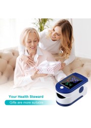 Medical Digital Finger Clip Pulse Oximeter LED Display SPO2 PR Heart Rate Monitor Sleep Monitor Blood Oxygen Saturation Meter