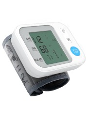 BOXYM Medical Digital LCD Wrist Blood Pressure Monitor Automatic Sphygmomanometer Tonometer Wrist Sphygmomanometer Meter