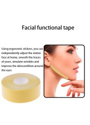 2.5cmx 5m Face Tape V Neck Line Eye Lift Wrinkle Removal Adhesive Tape Facial Skin Care Tool Bandagem