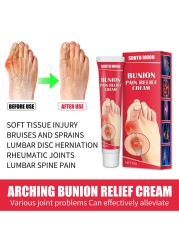 20g Arch Bunion Relief Cream Joint Toe Pain Relief Stiffness Treatment Knee Lower Back Arthritis Cream