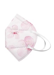 5pcs ffp2 Mask for Adults Kn95 Flowers Printed Mascarillas ffp2 Reusable Mascarilla Kn95 mascarillas mask fpp2 homology ada mask