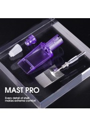 10pcs Mast Pro 35RM 45RM Sterilize Round Magnum 0.35mm 12 Tattoo Needles Permanent Makeup PMU Tattoo Cartridge Accessories