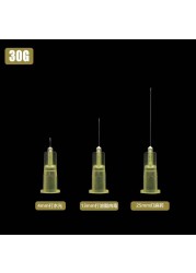 Eyelid Tools Painless Micro Needle 4/13/25mm Painless Beauty Ultrafine 30g*4mm 30g*13mm 30g*25mm Syringe Needles 20pcs