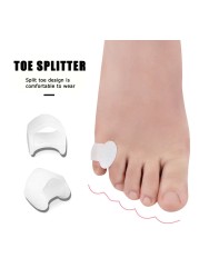 1 Pair Little Toe Thumb For Daily Use Silicone Gel Toe Bunion Guard Foot Care Finger Toe Separator Hallux Valgus Toe Separators